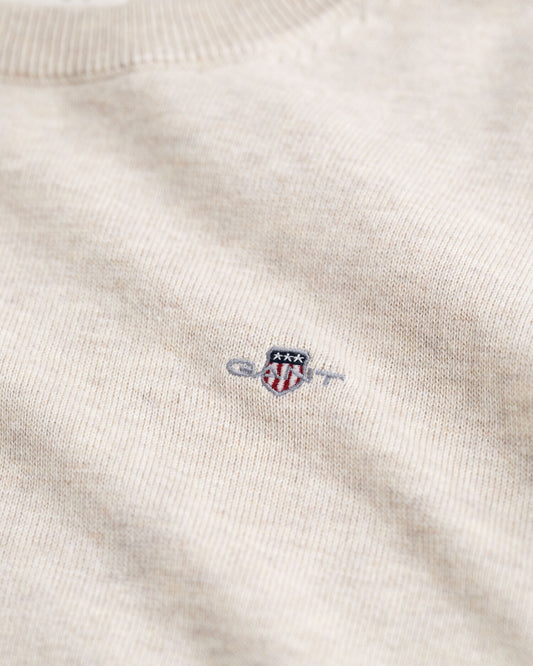 Teens Shield Classic Cotton Crew Neck Sweater