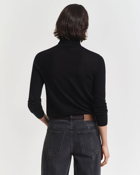 Extra Fine Merino Wool Turtleneck Sweater