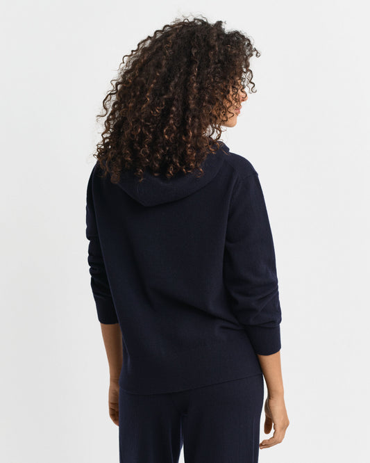 Superfine Lambswool Zip Hoodie