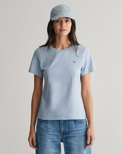 Women's Shield T-Shirt - DOVE BLUE