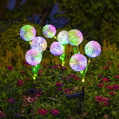 💐Chikalabs Garden Solar Dandelion Lights