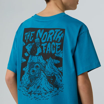 Boys' Sports Oversized Pocket Graphic T-Shirt