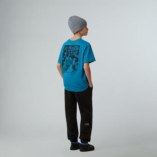 Boys' Sports Oversized Pocket Graphic T-Shirt