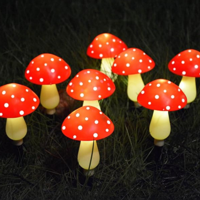 🍄Chikalabs Garden Colorful Solar Mushrooms Light