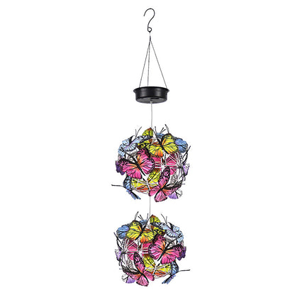 🦋 Beautify Your Garden 2025- ✨Chikalabs Creative Hummingbird Solar Wind Chimes
