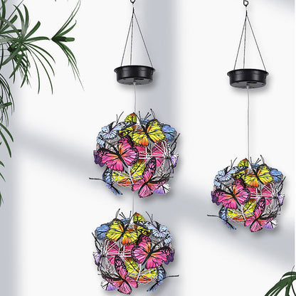 🦋 Beautify Your Garden 2025- ✨Chikalabs Creative Hummingbird Solar Wind Chimes