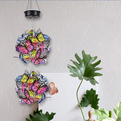 🦋 Beautify Your Garden 2025- ✨Chikalabs Creative Hummingbird Solar Wind Chimes