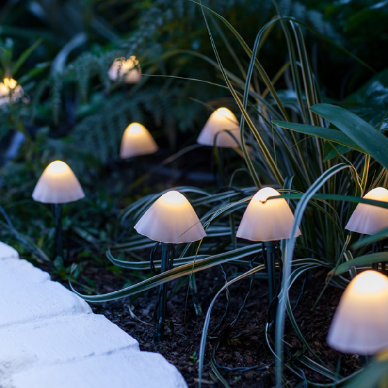 🍄Chikalabs Garden Solar Mushroom Lights