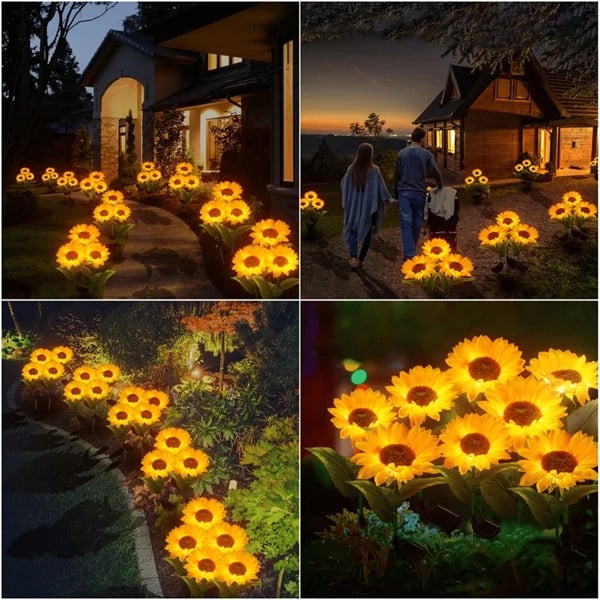 🔥LAST DAY SALE🌻Chikalabs Garden Waterproof Solar Sunflower Light🔥