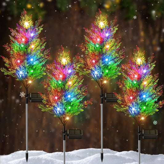 🎄✨Chikalabs Garden Beautify Solar Cypress Tree Light