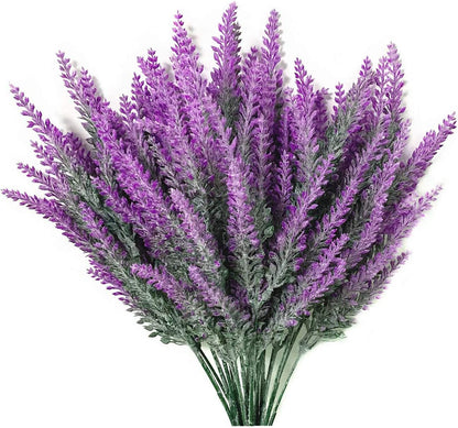💐Chikalabs Outdoor Decor Artificial Lavender Flowers
