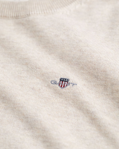 Teens Shield Classic Cotton Crew Neck Sweater