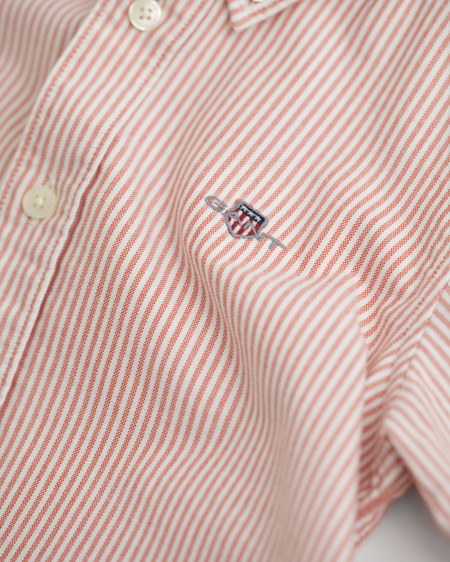 Kids Shield Striped Oxford Shirt