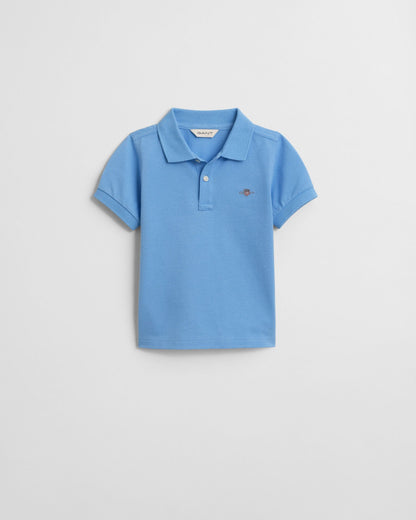Kids Shield Piqué Polo Shirt