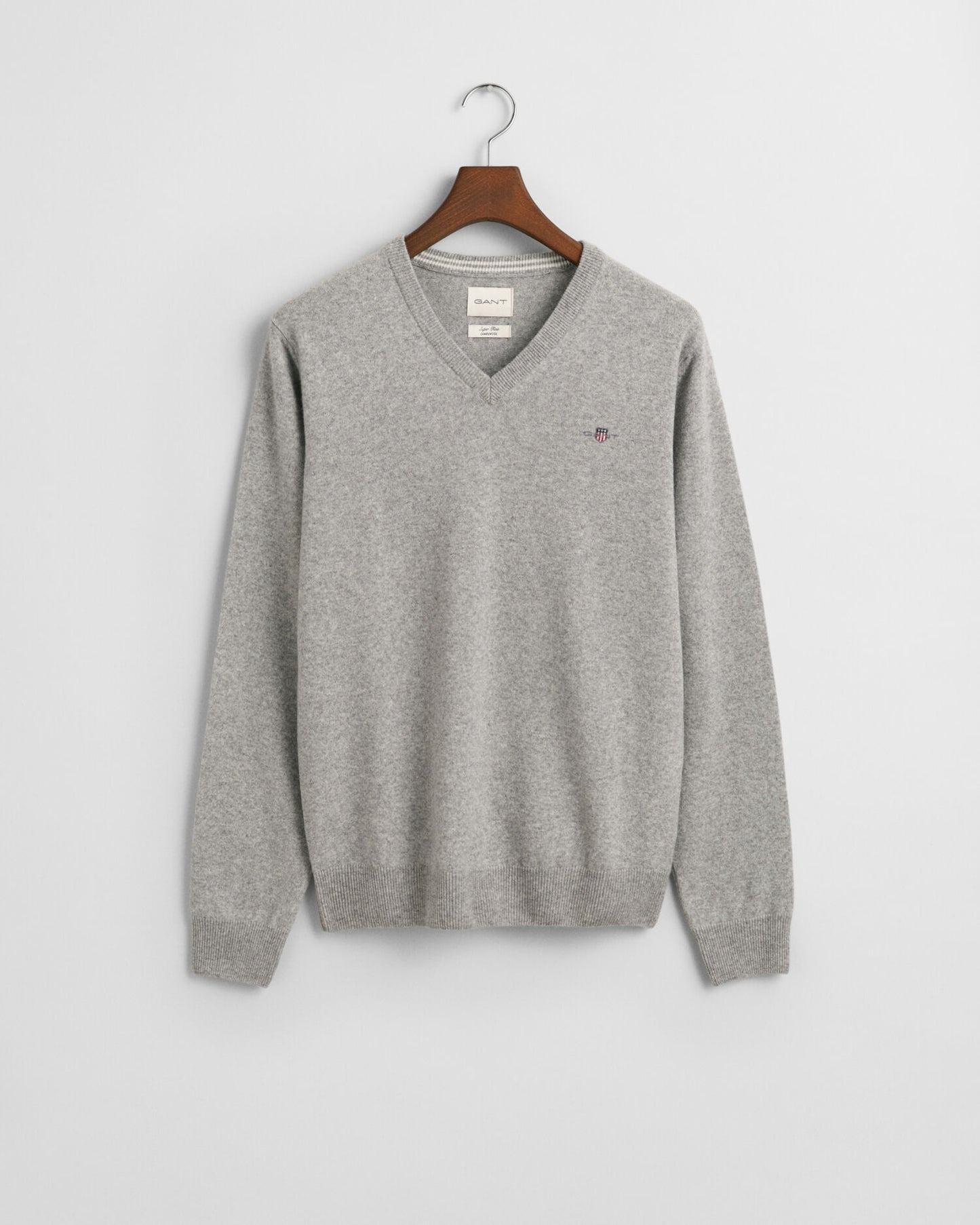 Superfine Lambswool V-Neck Sweater