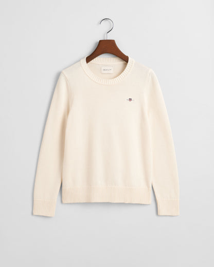 Classic Cotton Crew Neck Sweater