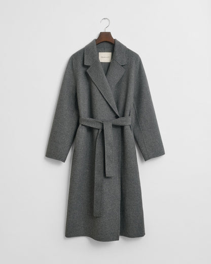 Handstitched Belted Coat