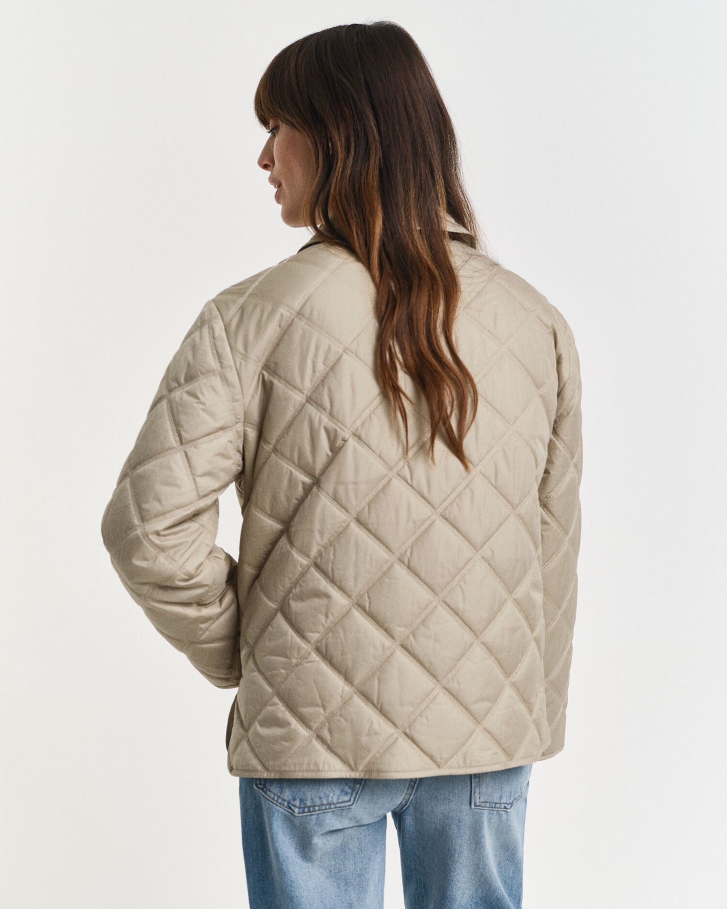 Collared Quilted Jacket