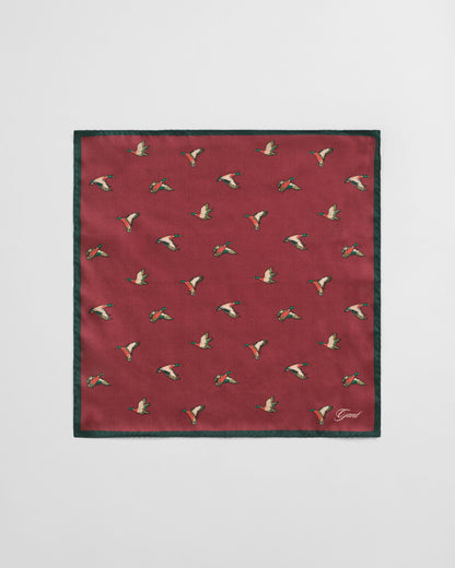 Duck Print Pocket Square