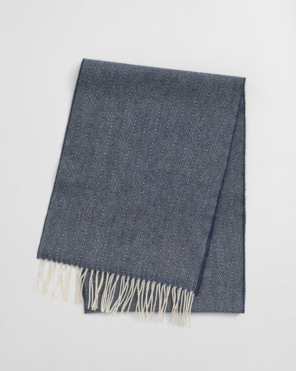 Wool Herringbone Scarf