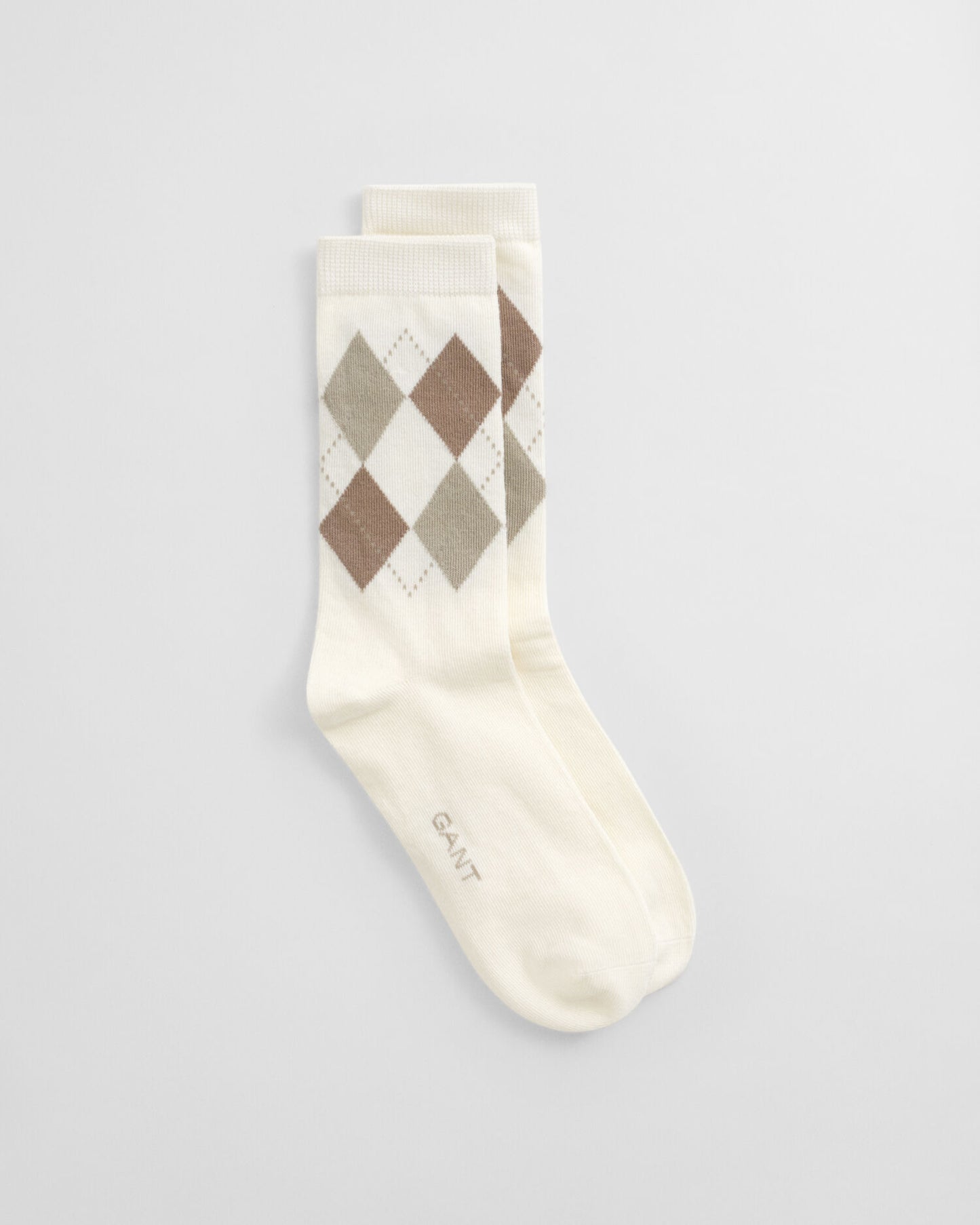 Checked Argyle Socks
