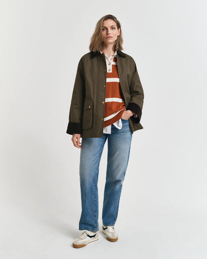 Waxed Cotton Barn Jacket
