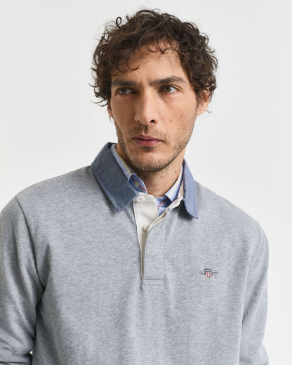 Chambray Collar Heavy Rugger
