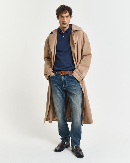 Classic Cotton V-Neck Sweater