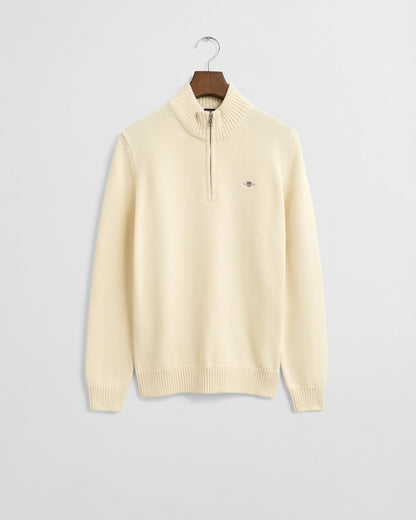 Teens Casual Cotton Half-Zip Sweater