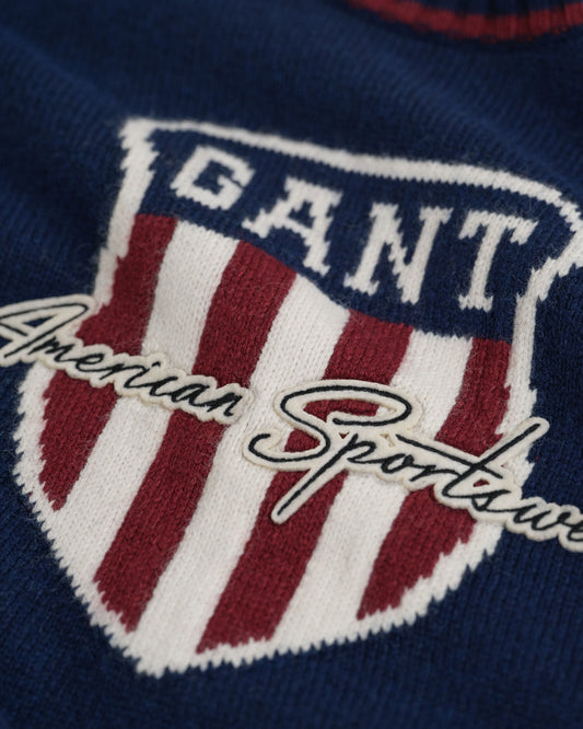 Teens Graphic Knitted Sweater