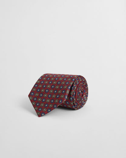 Foulard Print Tie