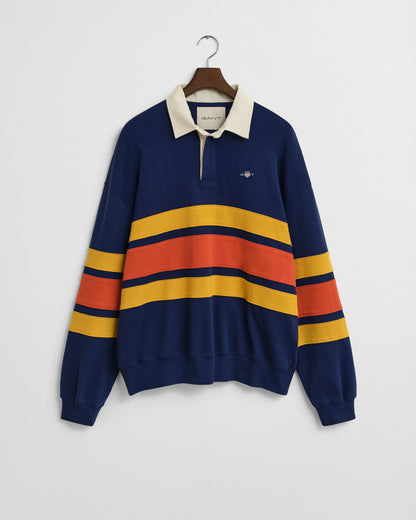 Color Blocked Heavy Rugger