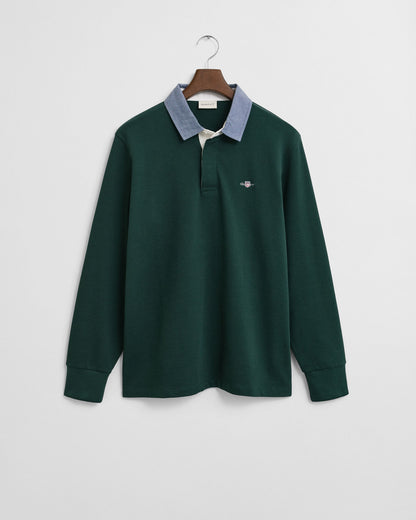 Chambray Collar Heavy Rugger