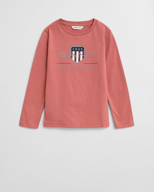 Kids Archive Shield Long Sleeve T-Shirt