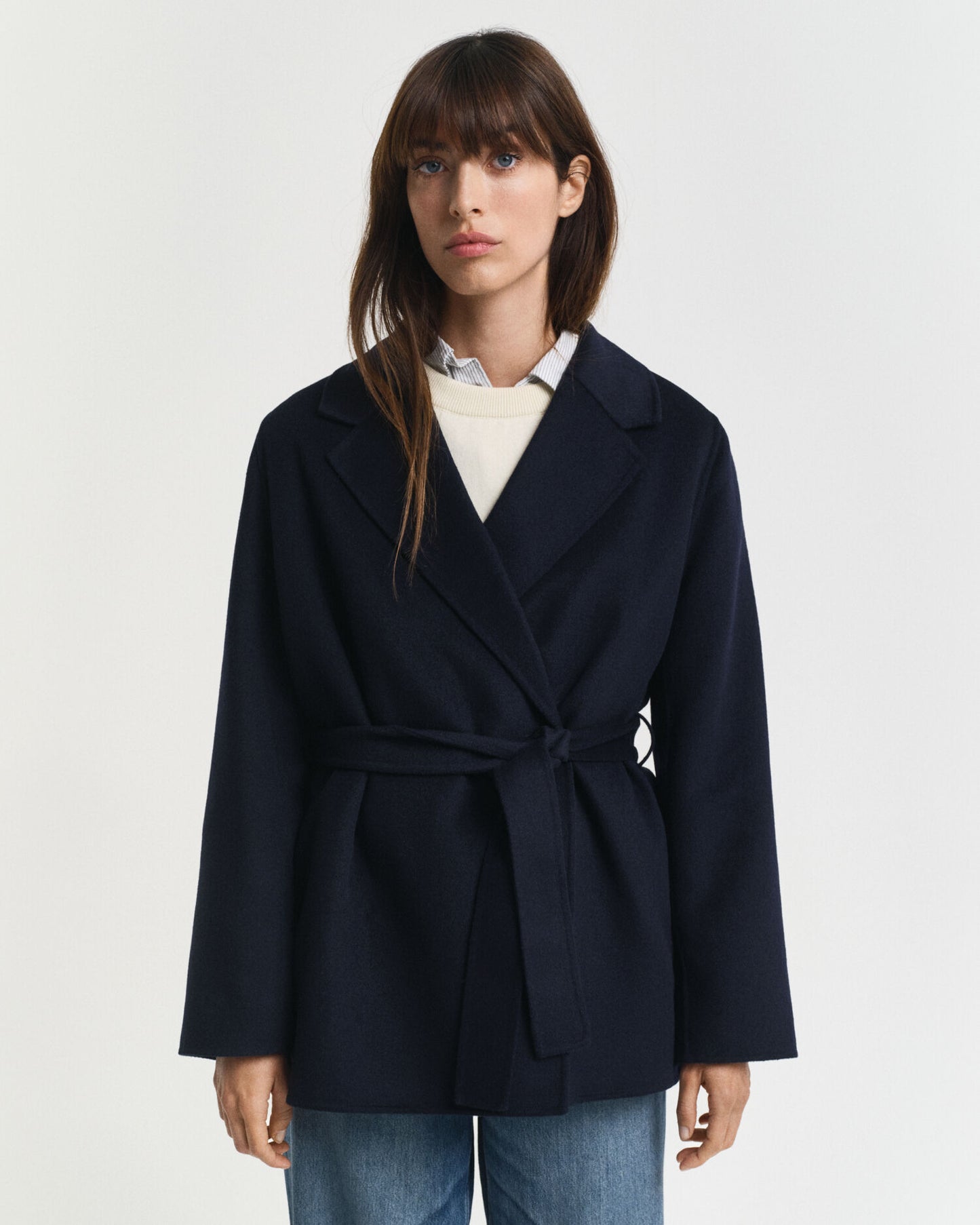 Handstitched Belted Jacket