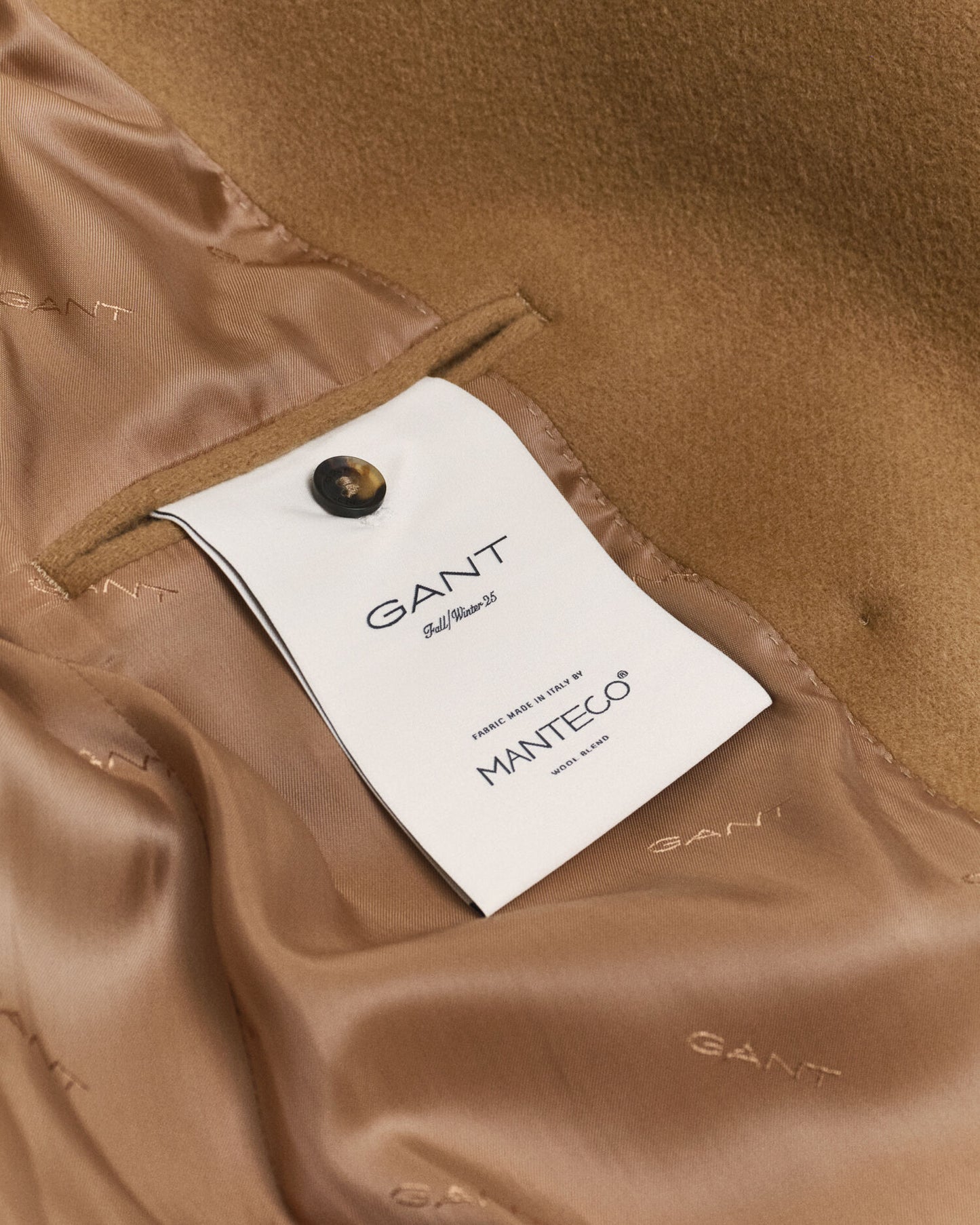 Wool Mid-Length Peacoat