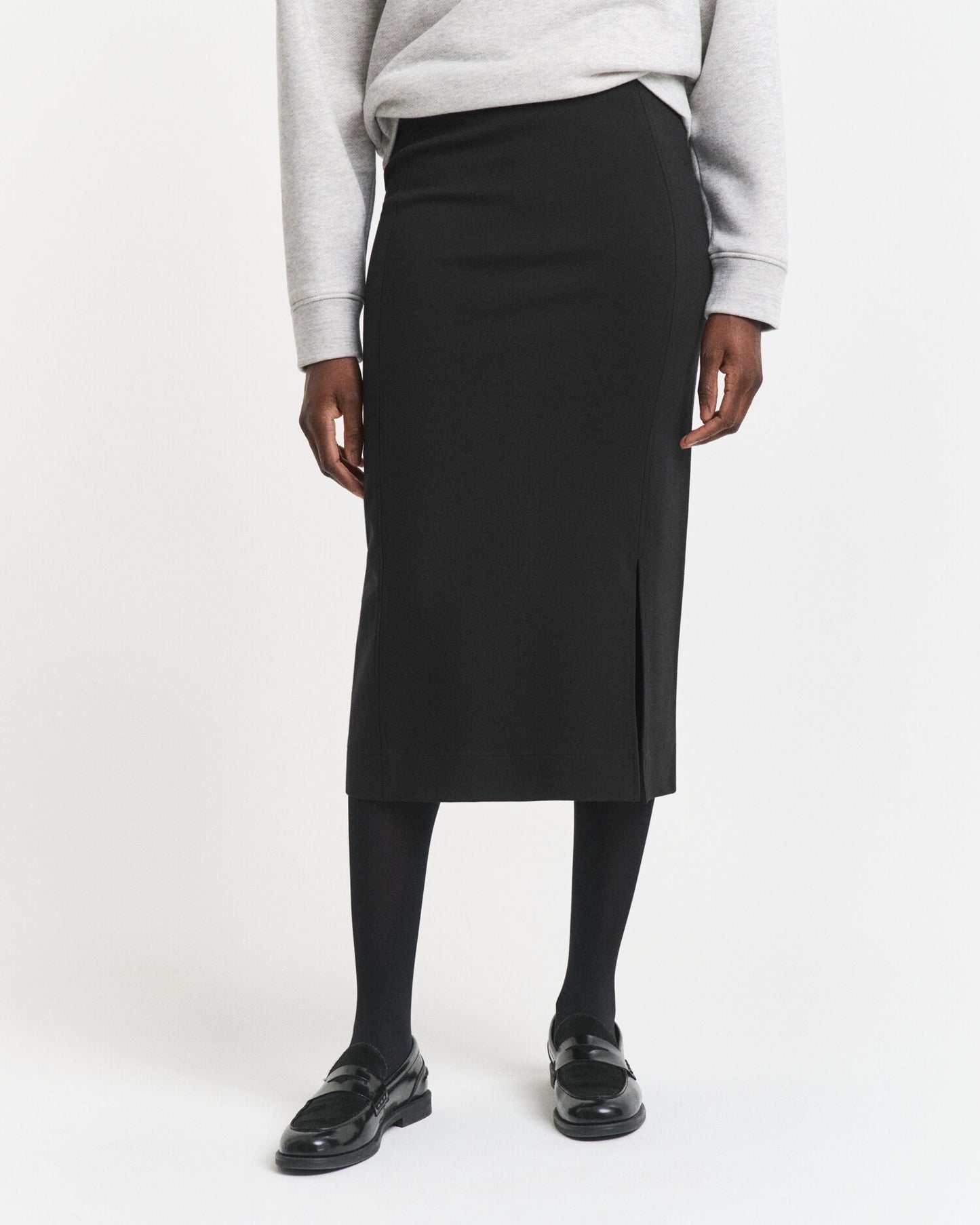 Jersey Pencil Skirt