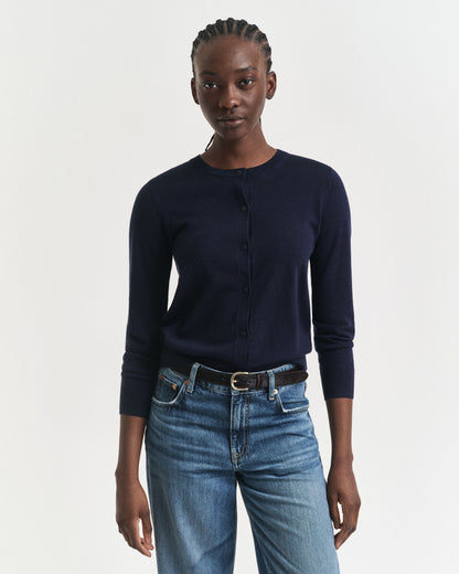 Extra Fine Merino Wool Cardigan