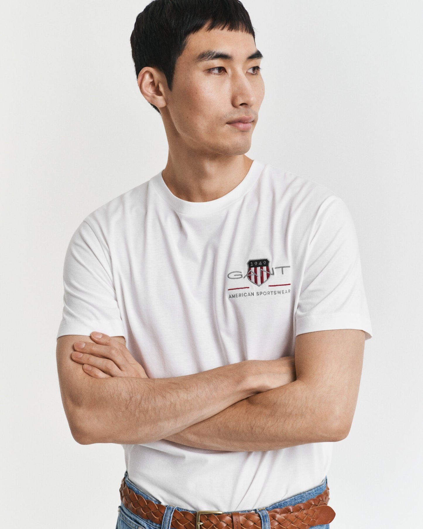 Embroidered Archive Shield T-Shirt