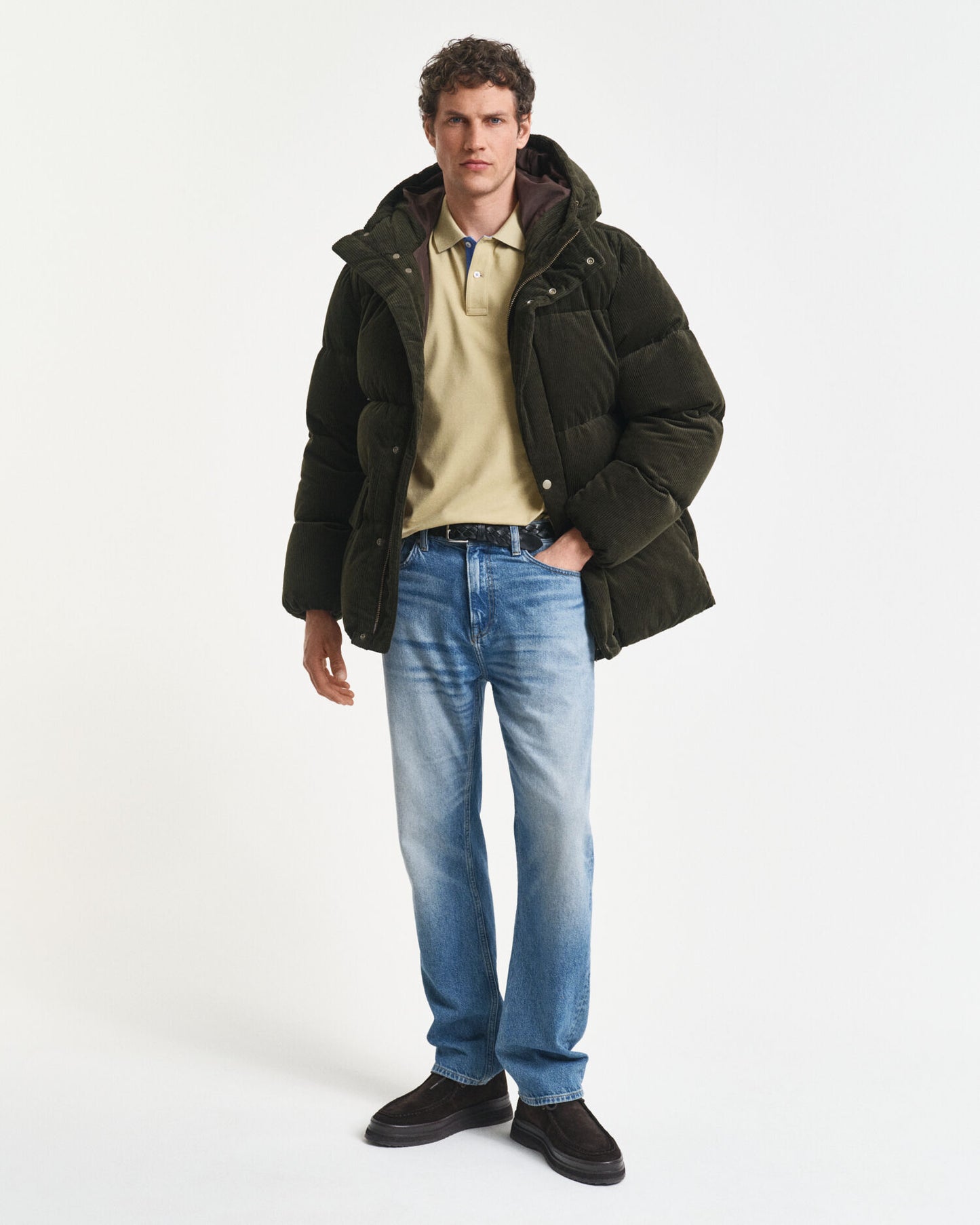 Contrast Piqué Polo Shirt