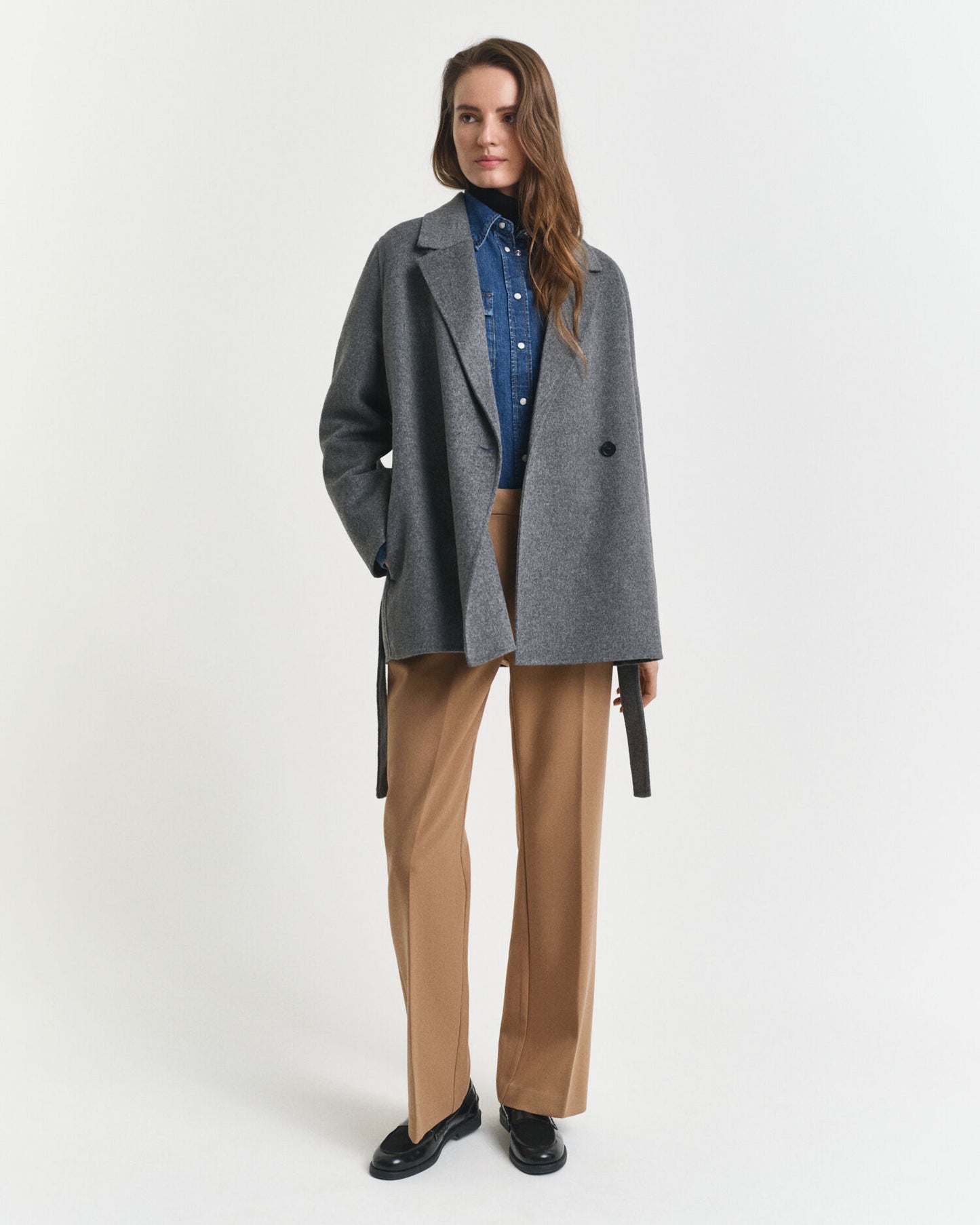 Handstitched Belted Jacket