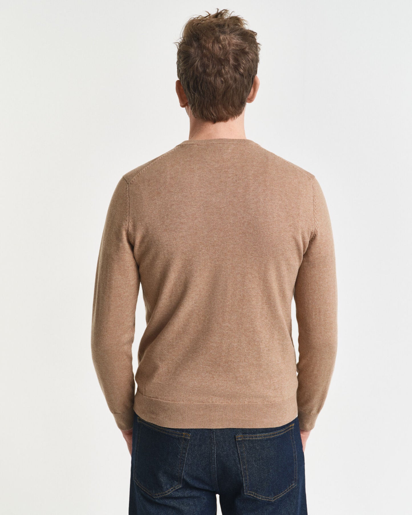 Classic Cotton V-Neck Sweater