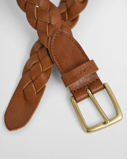 Braided Leather Belt