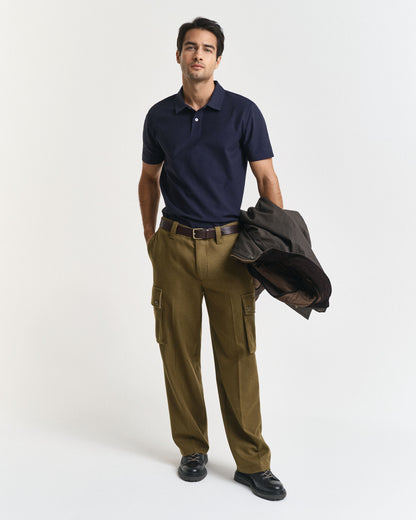 Twill Textured Polo Shirt