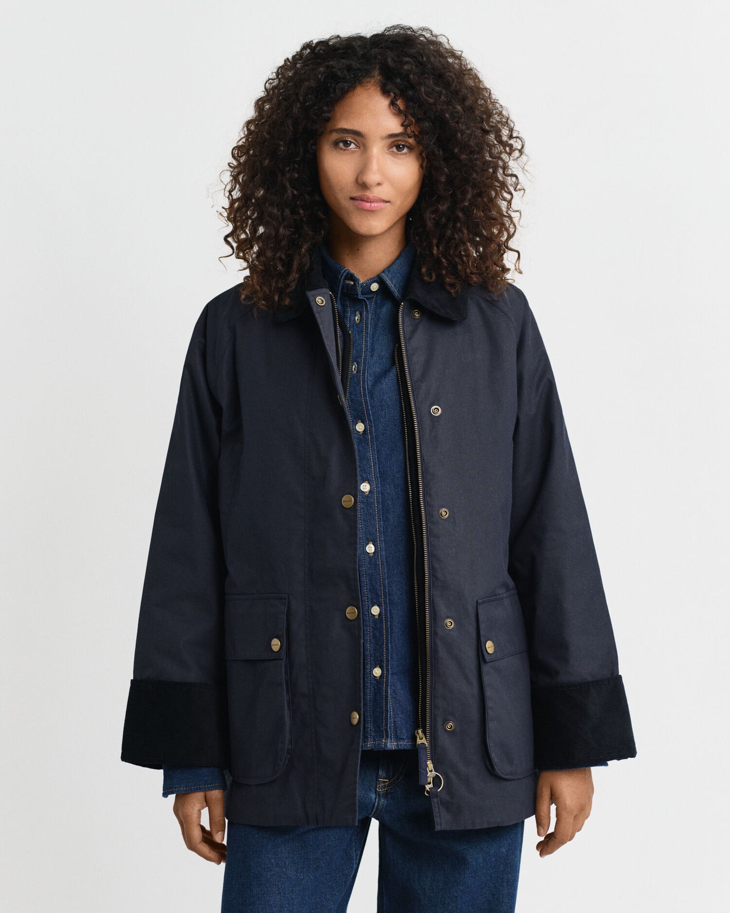 Waxed Cotton Double Decker Jacket