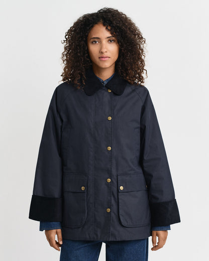 Waxed Cotton Double Decker Jacket