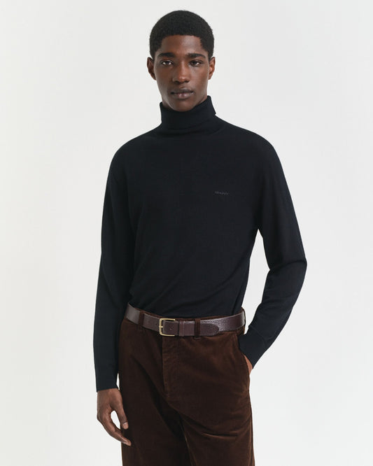 Extra Fine Merino Wool Turtleneck Sweater