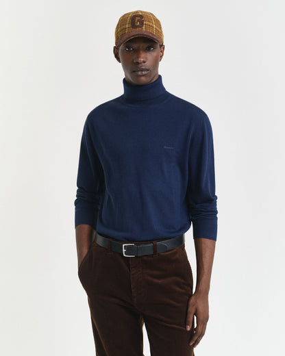 Extra Fine Merino Wool Turtleneck Sweater