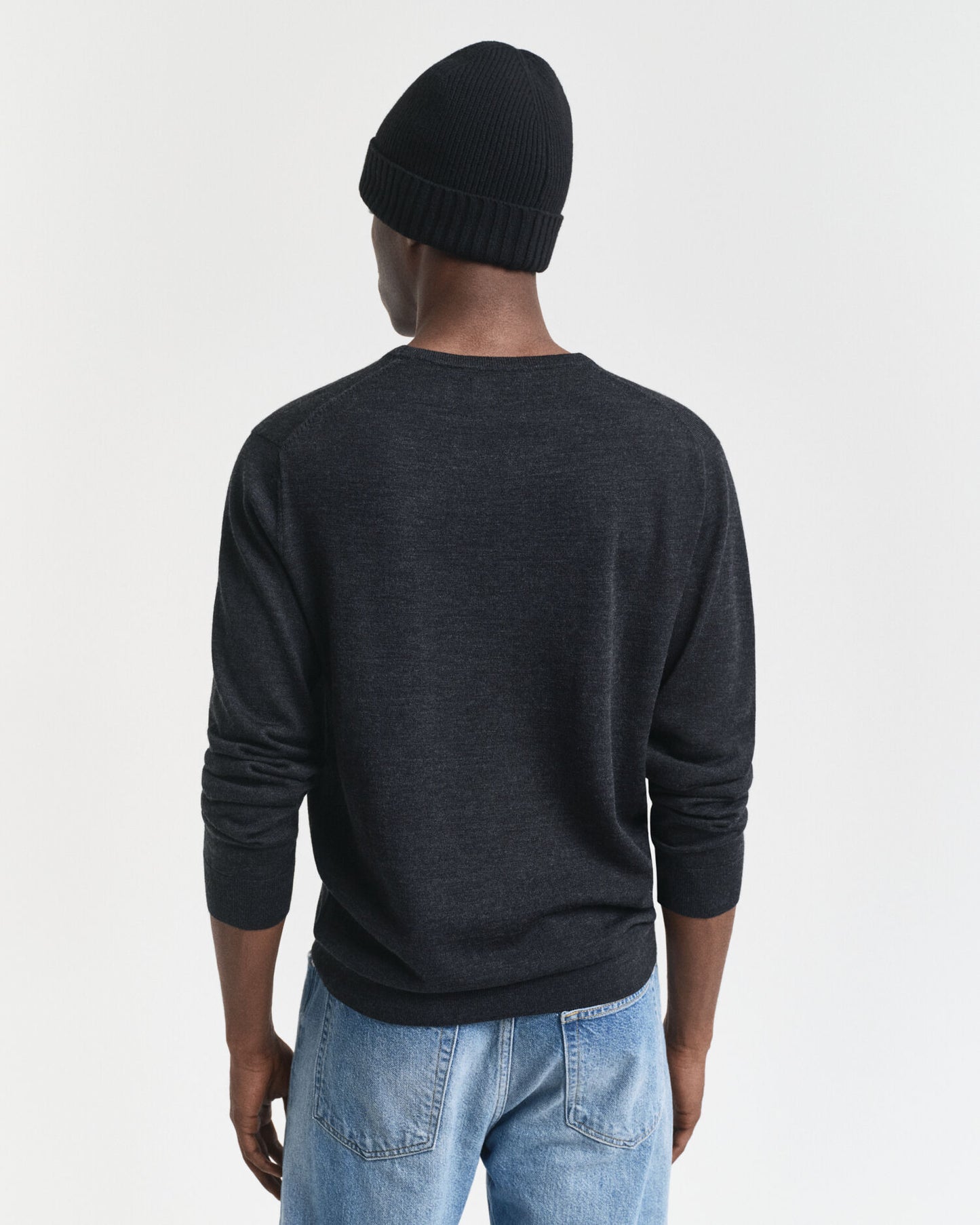 Extra Fine Merino Wool Crew Neck Sweater
