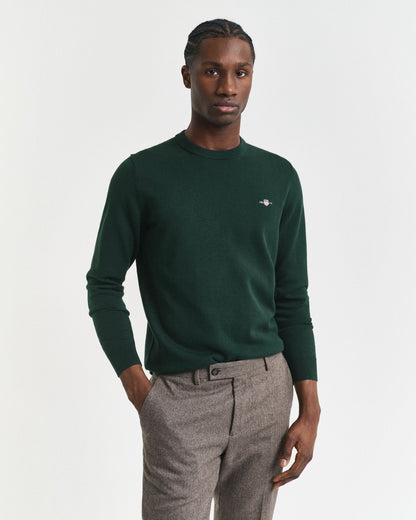 Classic Cotton Crew Neck Sweater